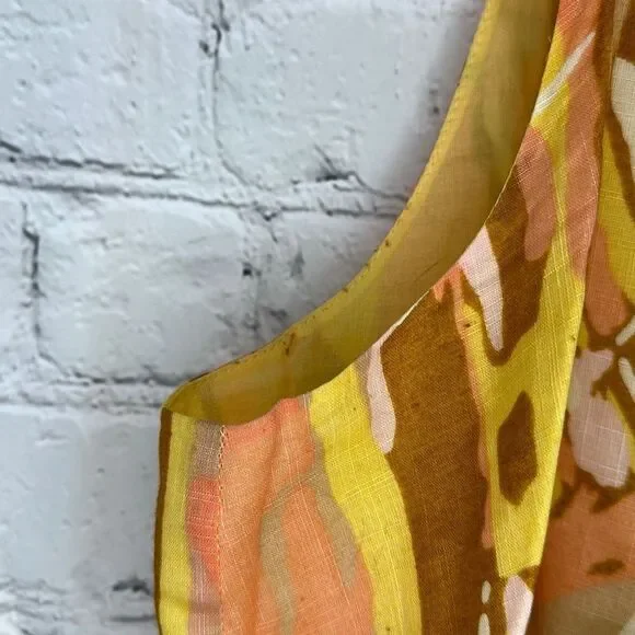 J.‎ Crew Women’s Sleeveless Tank top Blouse Ruffles at neck size small - Picture 3 of 8